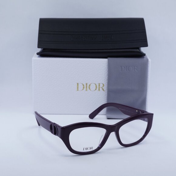 Final Price! Dior 30MONTAIGNEO B1I 6000 Shiny Violet Eyeglasses 54mm - Picture 1 of 11